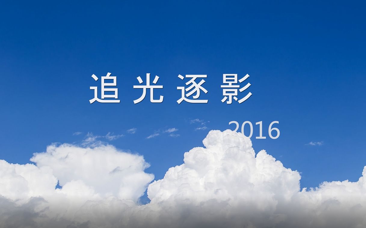 追光逐影2016