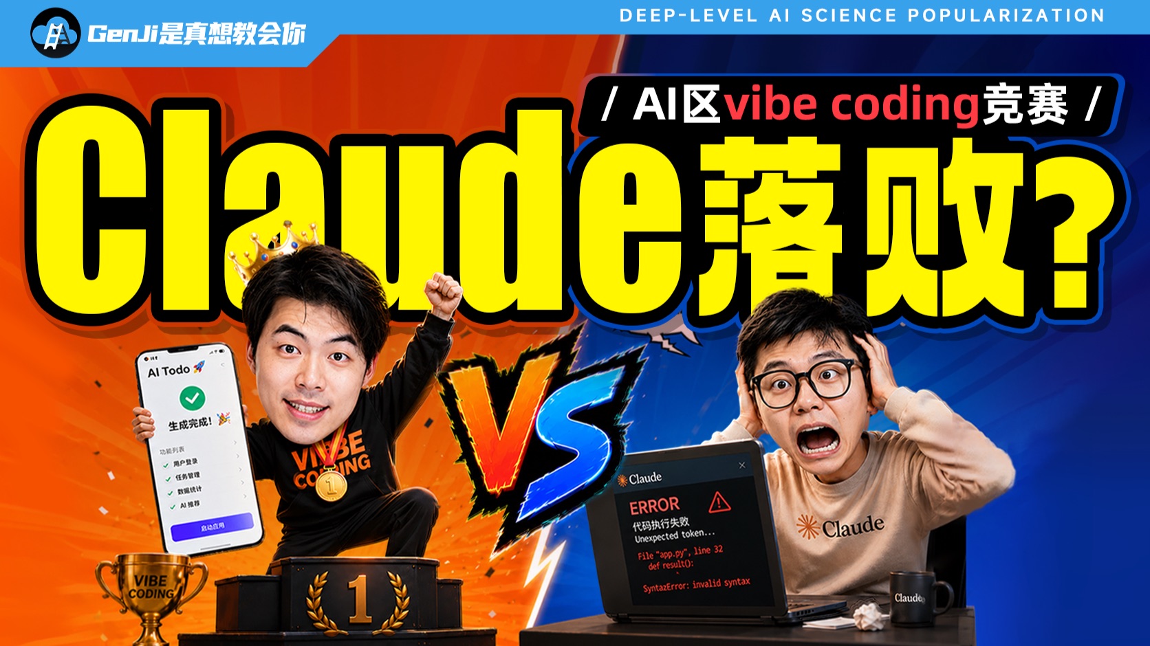 Vibe Coding竞赛，Claude遗憾落败?