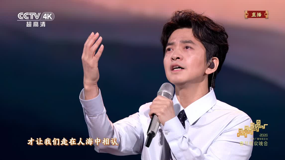 《人间共鸣》李健温柔献唱，感恩世间陪伴我们的点滴美好。【总台春晚】