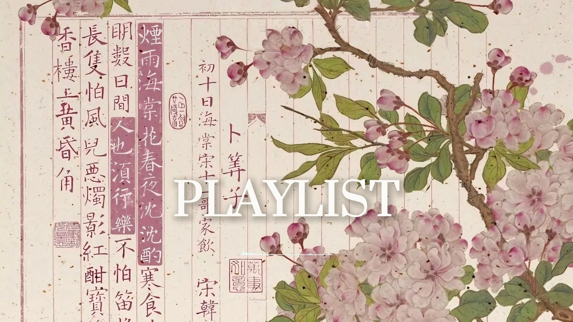 【Playlist歌单】|“金风玉露一相逢，便胜却人间无数”| 古风轻音乐 | 适合工作/放松/学习/散步