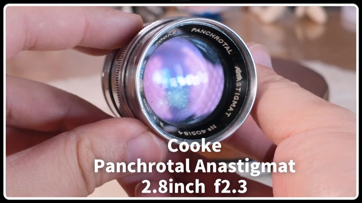 【除了画画啥都会】展示简测 库克Cooke 2.8inch  f2.3 朋友的c口电影头 转接4433测试 完全覆盖不了 锐度还可以 虚化不错 猫猫最爱