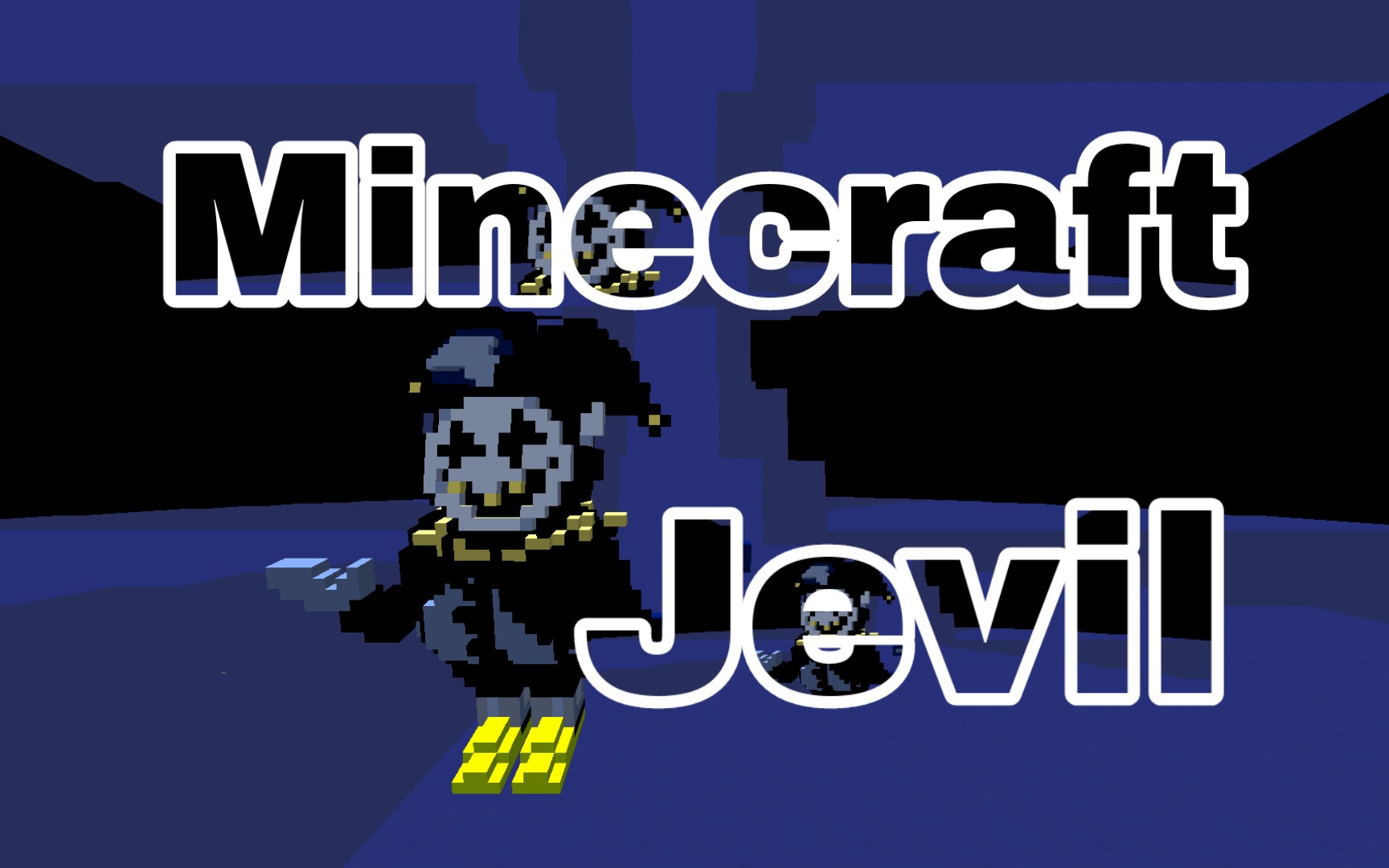 【minecraft还原】deltarune隐藏bossjevil全战斗还原!