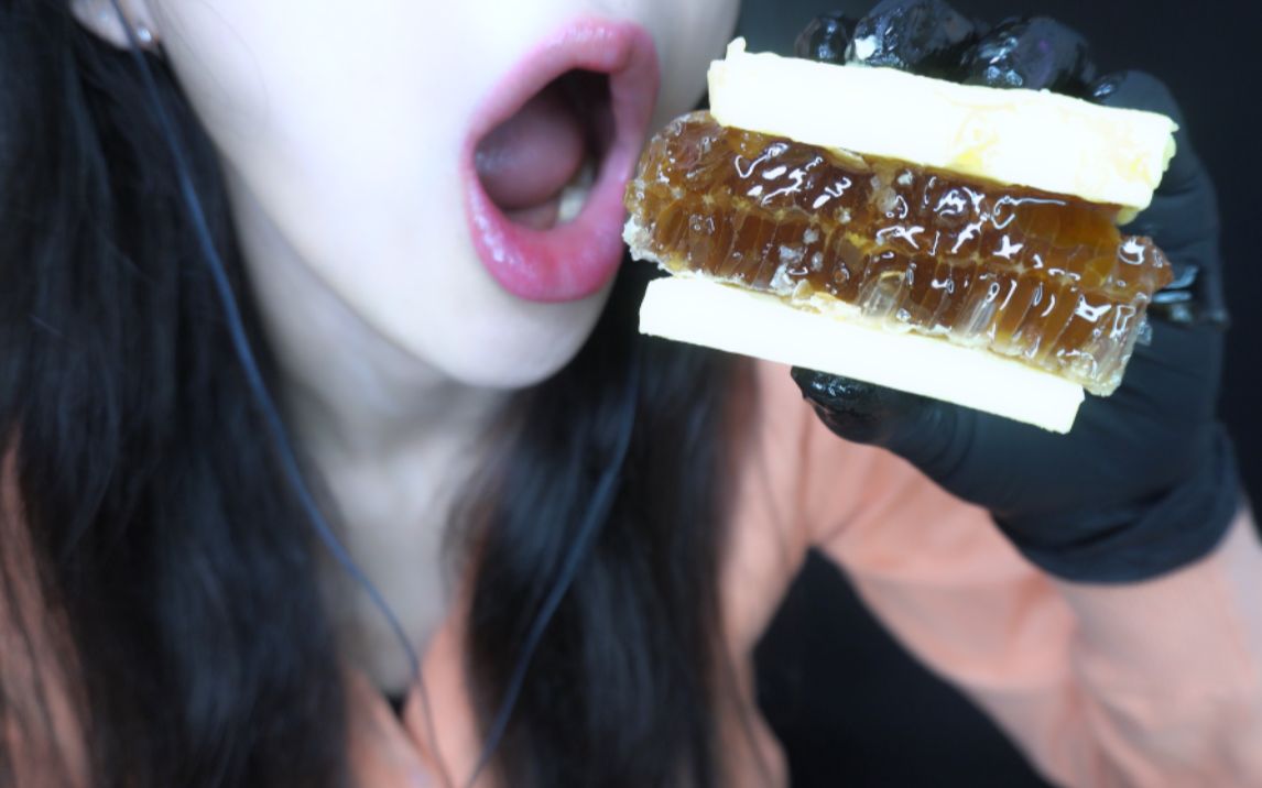 [TORYSMR] 蜂窝蜂蜜+黄油=三明治