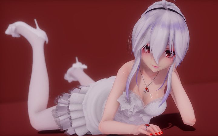 【超清原画质60帧】弱音女神趴着静静的看着你就好!
