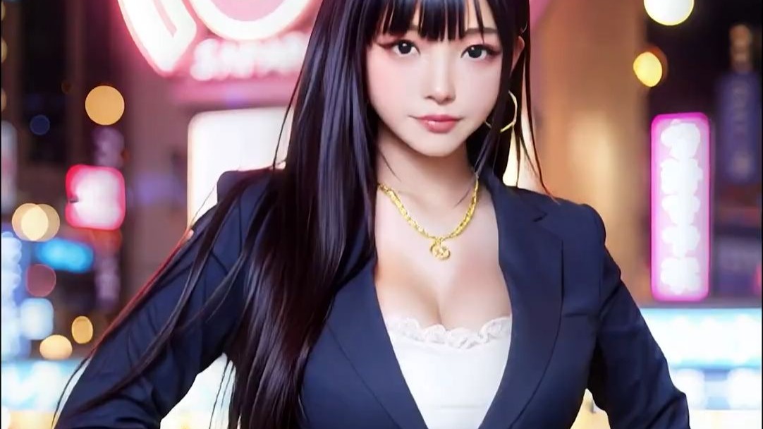 AI LoFi 微胖不塞牙 - OL职业装