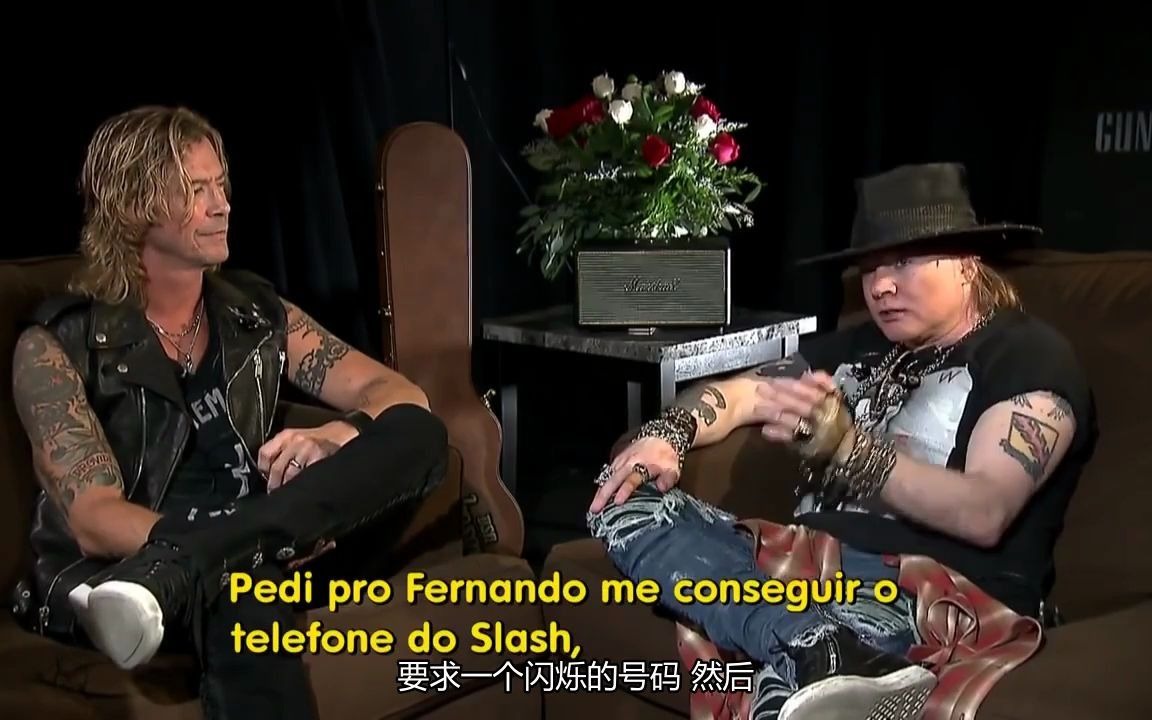 枪炮与玫瑰采访Axl Rose'Duff McKagan 2016年9月4日（重组理由）
