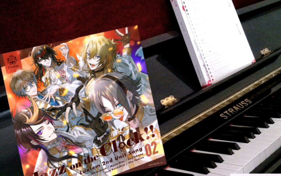 『luxiem』《Jazz on the clock》完整版钢琴翻奏 附简谱_哔哩哔哩_bilibili