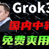 Grok3国内中转，多账号聚合，免费无限爽用Grok高级功能，Grok3的DeepSearch真厉害