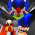 【无伤过】Sonic.Exe 精神地狱 三人存活结局-塔尔斯 纳克鲁斯 蛋头 Vs Exeller【无伤通关】