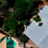【场景参考】- 航拍 住宅后院修建成沙漠绿洲