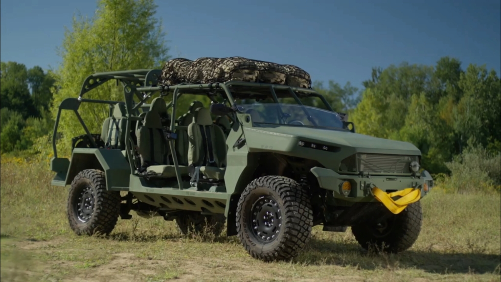 美国通用汽车防务公司GM Defense展示ISV步兵班军用车辆宣传片