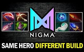《Dota2》[Dota2]同一个英雄但不同的出装！Nigma的二三号位都在练哪个英雄？(视频)