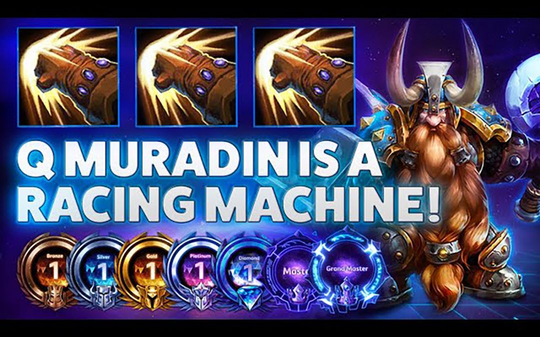 主Q的穆拉丁杀疯了 Muradin Haymaker - Q MURADIN IS A RACING MACHINE! - HARDSTUCK BRONZE