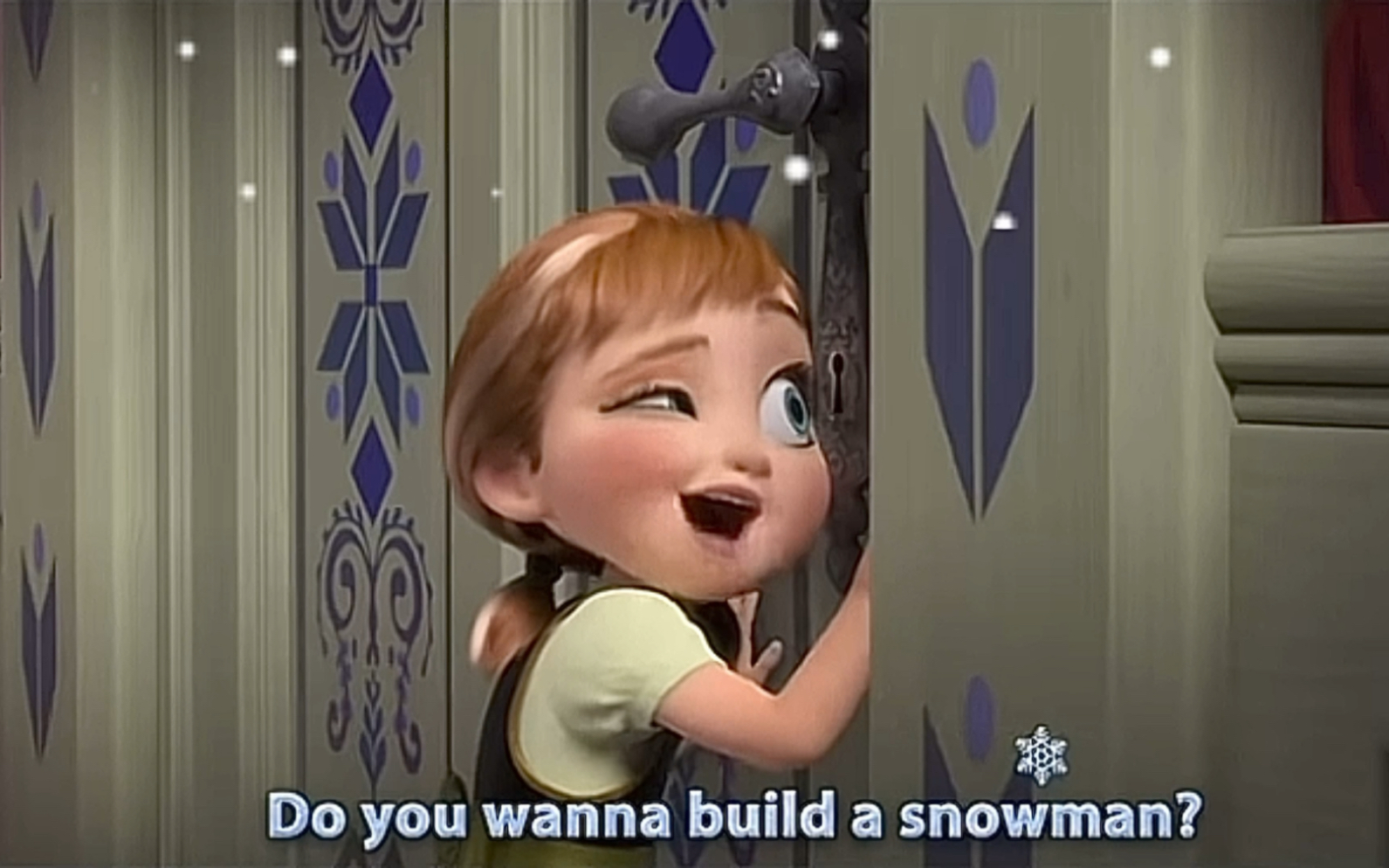 冰雪奇缘(英文版)｜Anna 安娜 & Elsa 艾莎｜Do you want to build a snowman 你想要堆雪人吗