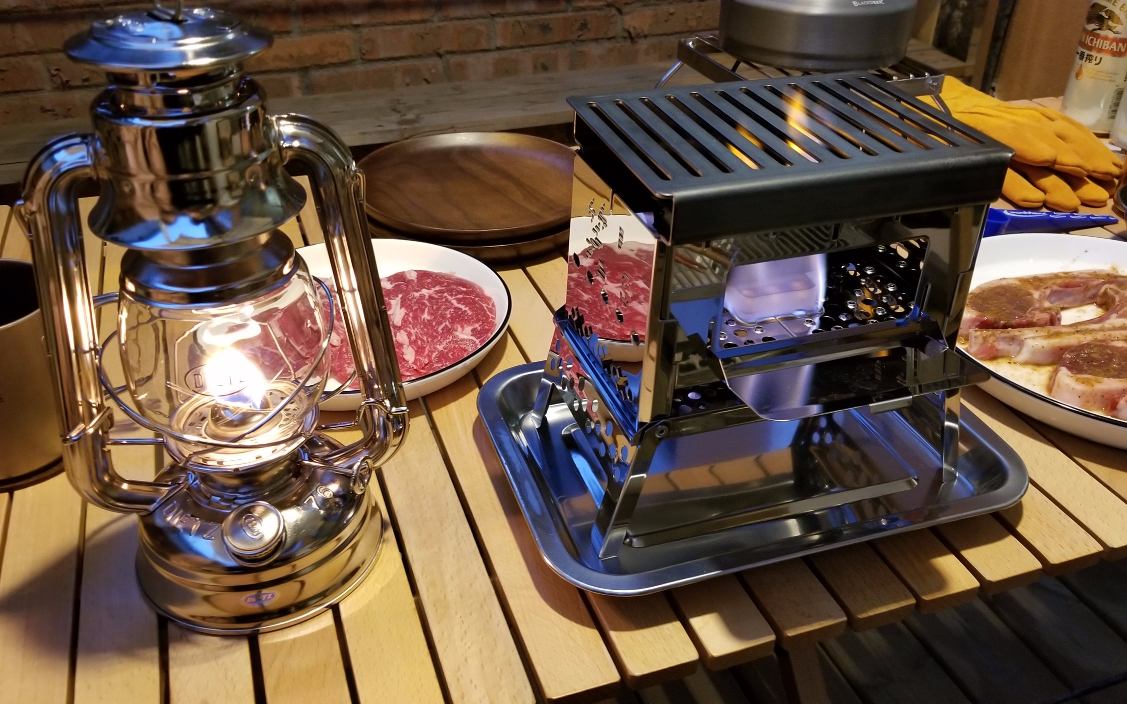 户外烤肉测试摇曳的露营传奇B6君-哔哩哔哩