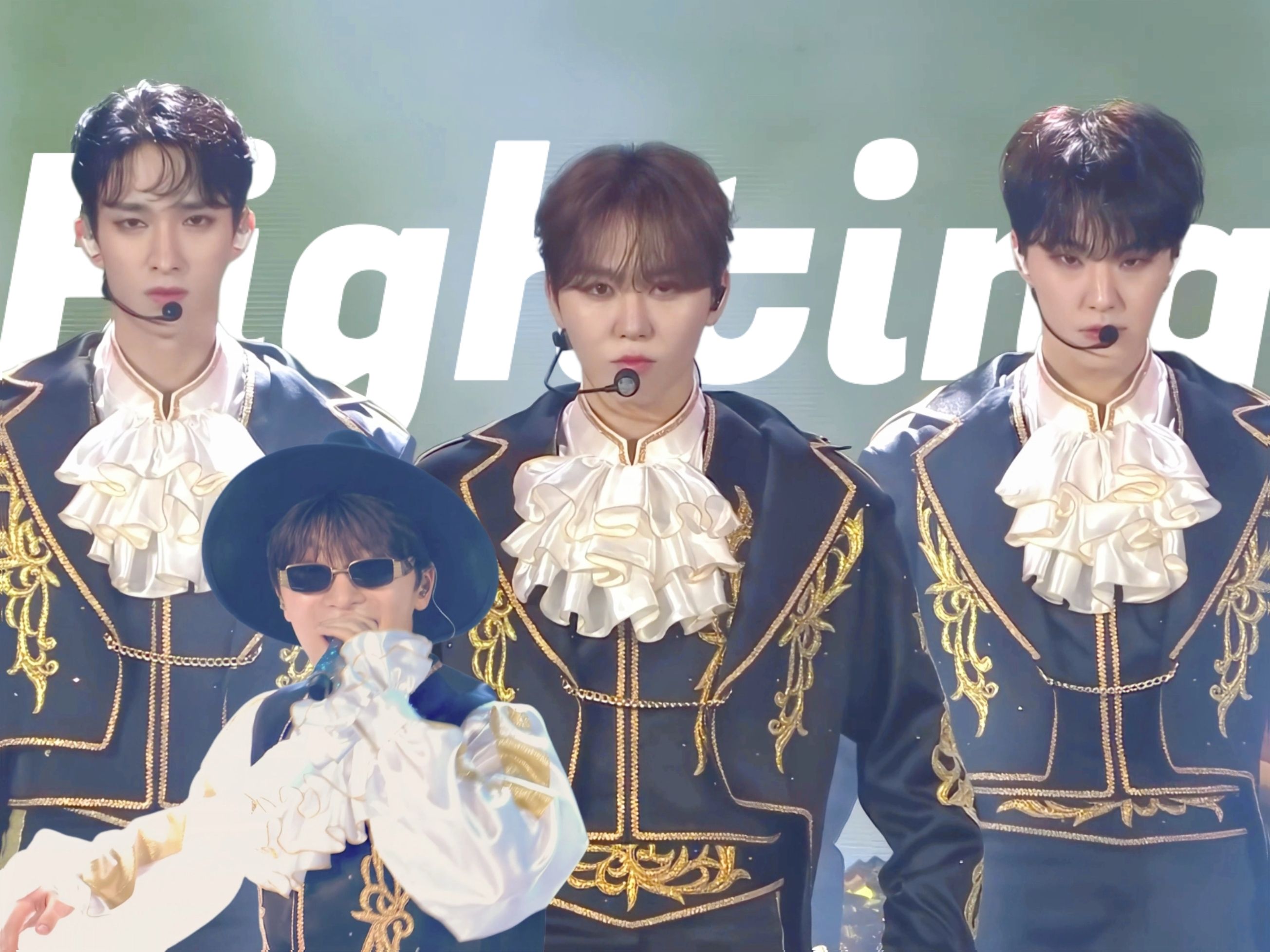 4K双语 | 啦啦队版『Fighting Remix ver.』feat 客串铁人大叔 - BSS 第38届金唱片 2024Golden Disc 240106