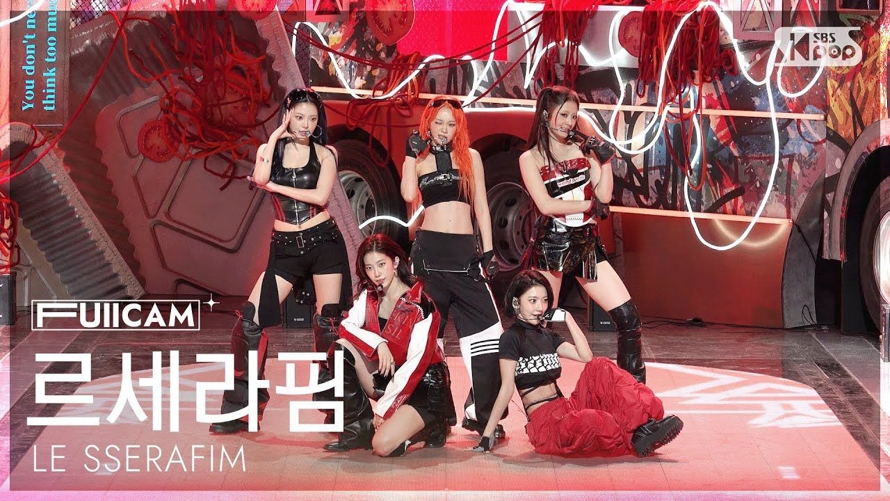 【4K舞台】251026 LE SSERAFIM - 'SPAGHETTI' 人歌舞台+直拍合集