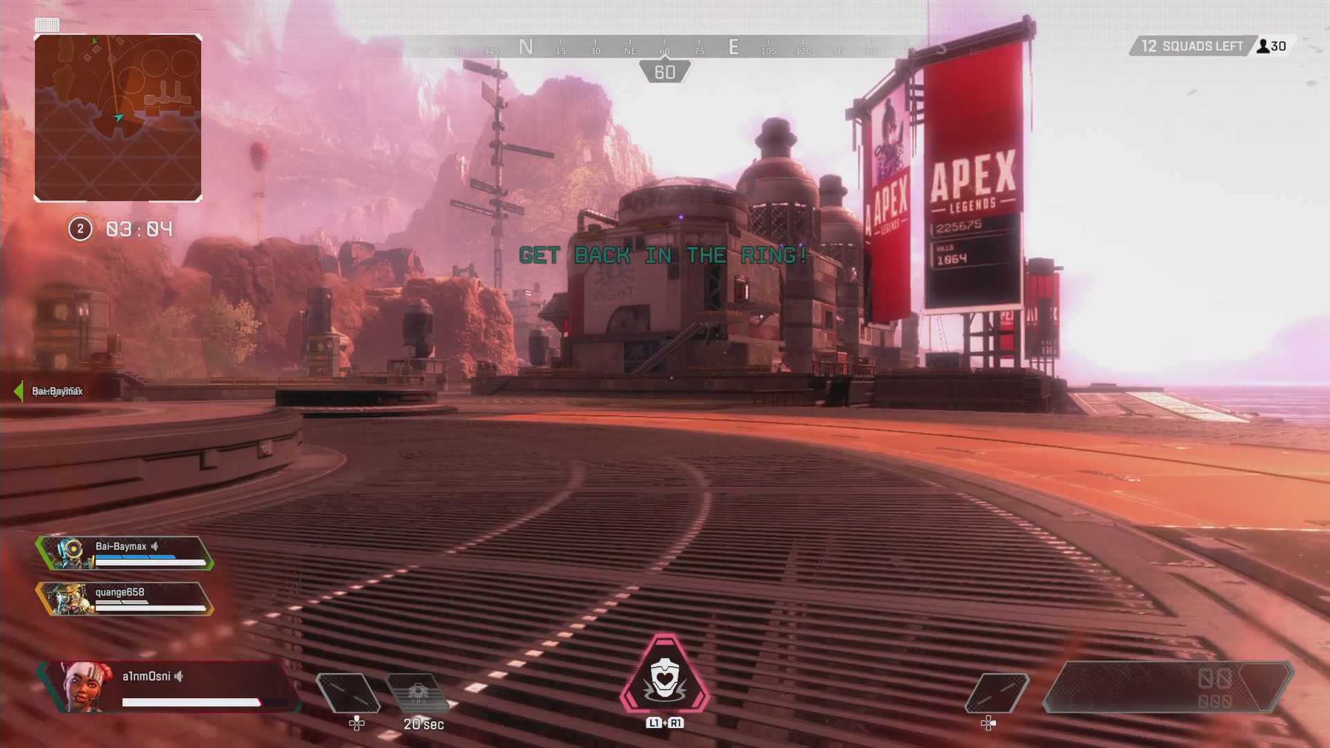 活动作品apexlegends原始毒圈伤害测试生命线