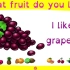 Learn 12 Fruits - What Fruit Do You Like - Pattern Practice 