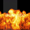 10款大气火焰燃烧热浪转场视频素材 fire transition