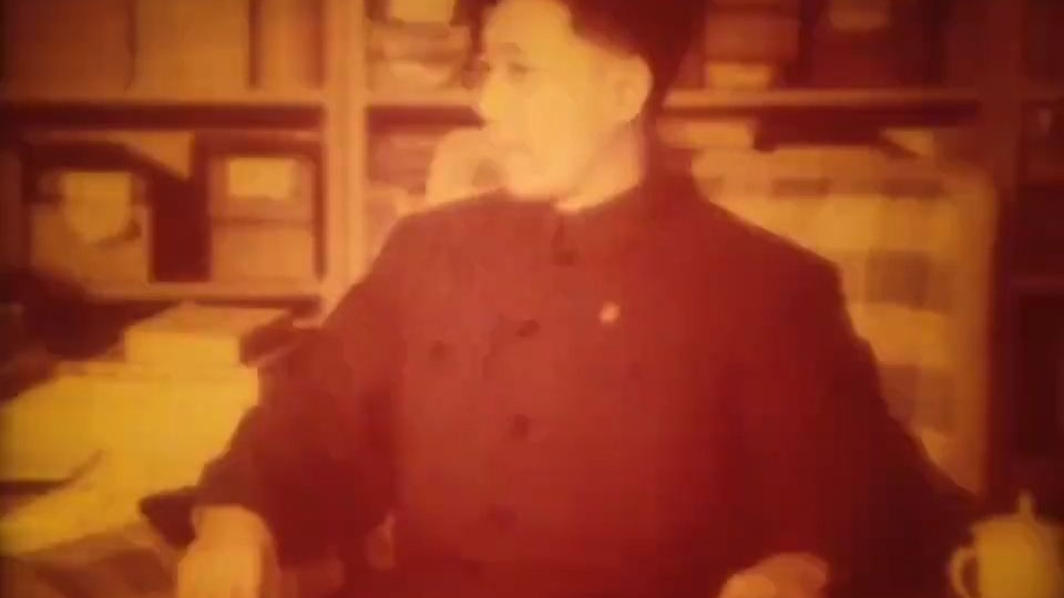 珍贵历史影像 毛主席接见坦桑尼亚联合共和国总统