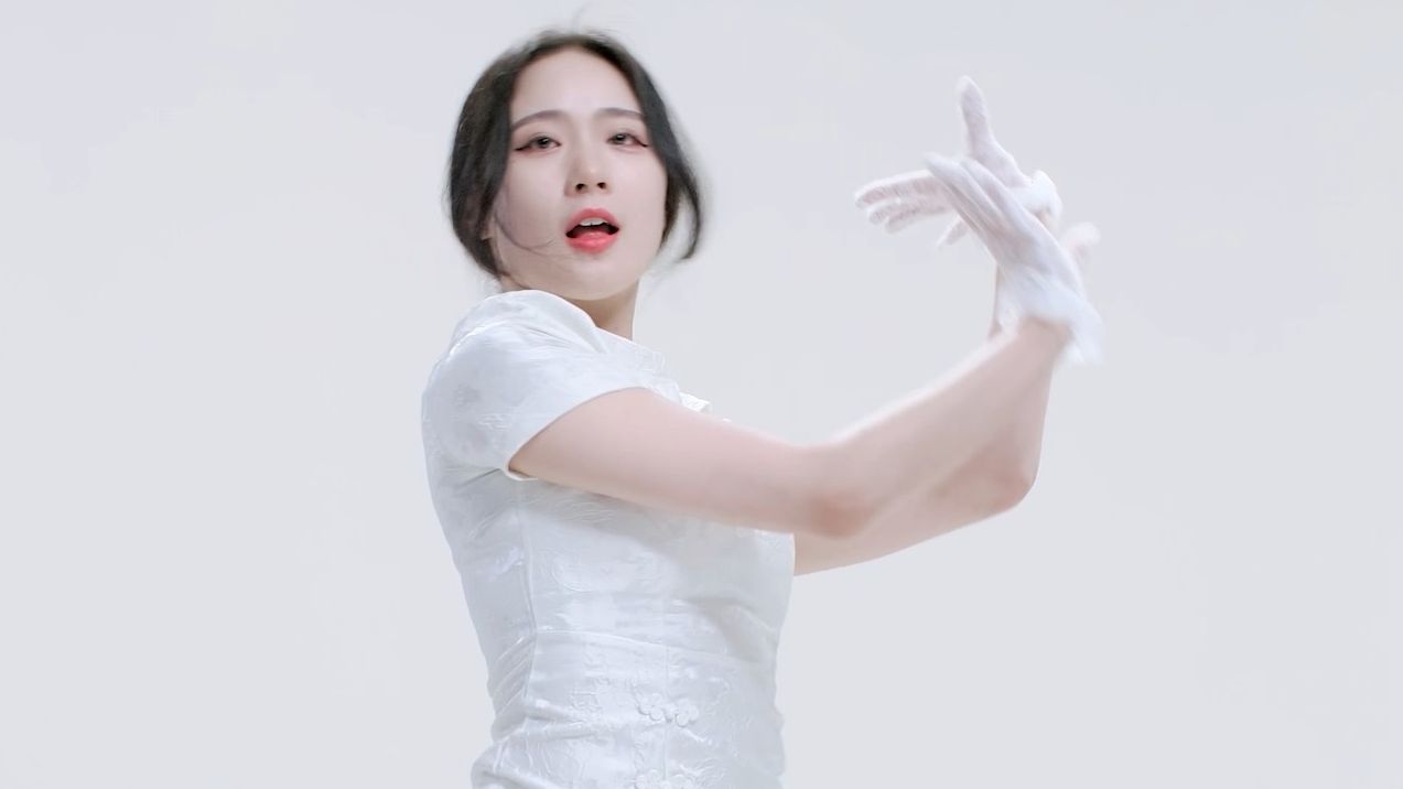 Jung In drama white cheongsam