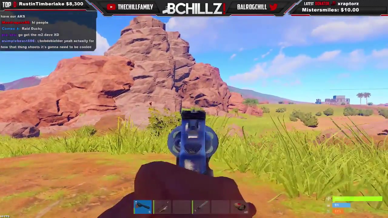 solo counter raid! - rust
