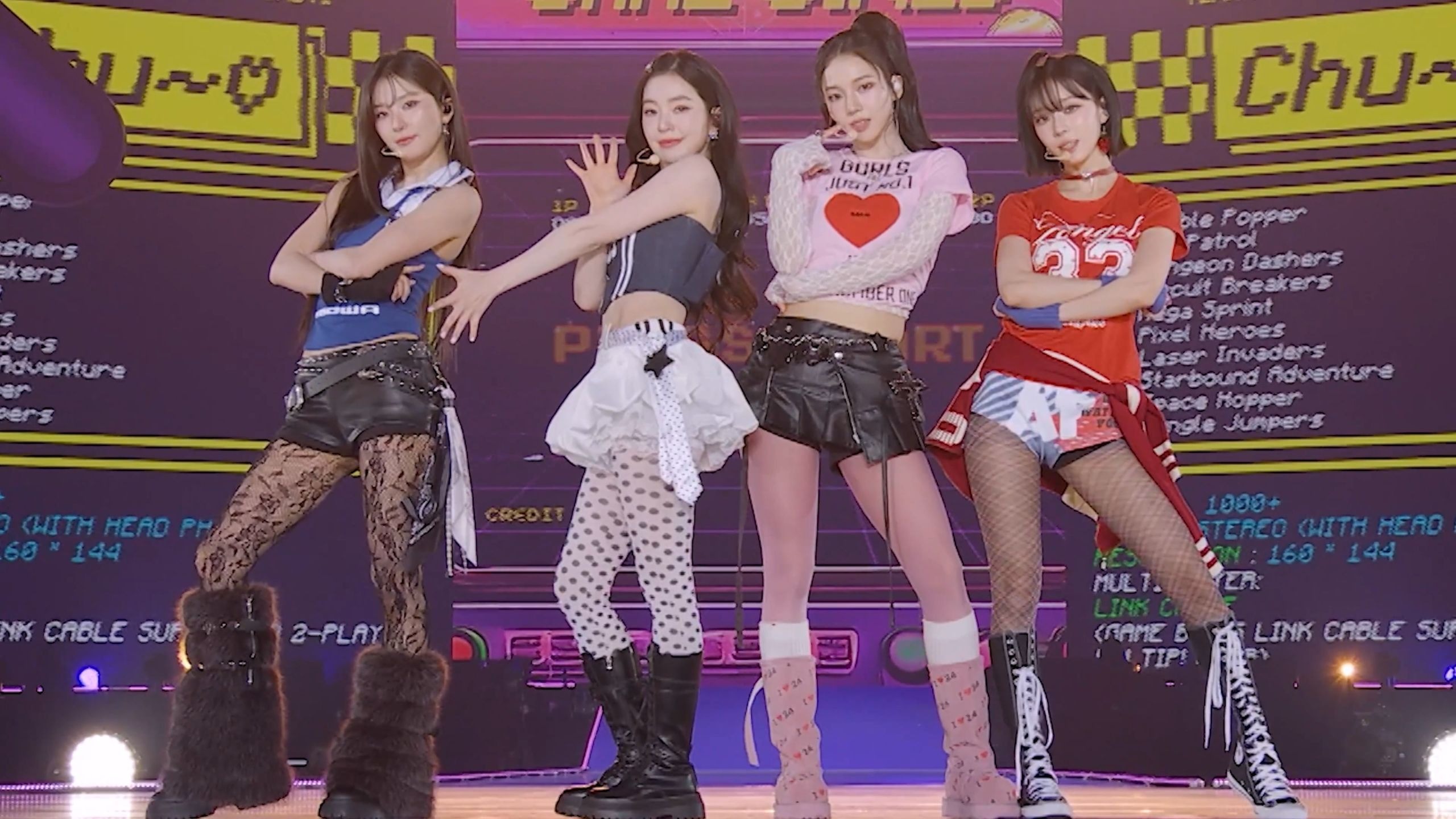 【Red Velvet】IRENE, SEULGI, KARINA, WINTER《Chu~♡》(f(x)) Cover Stage