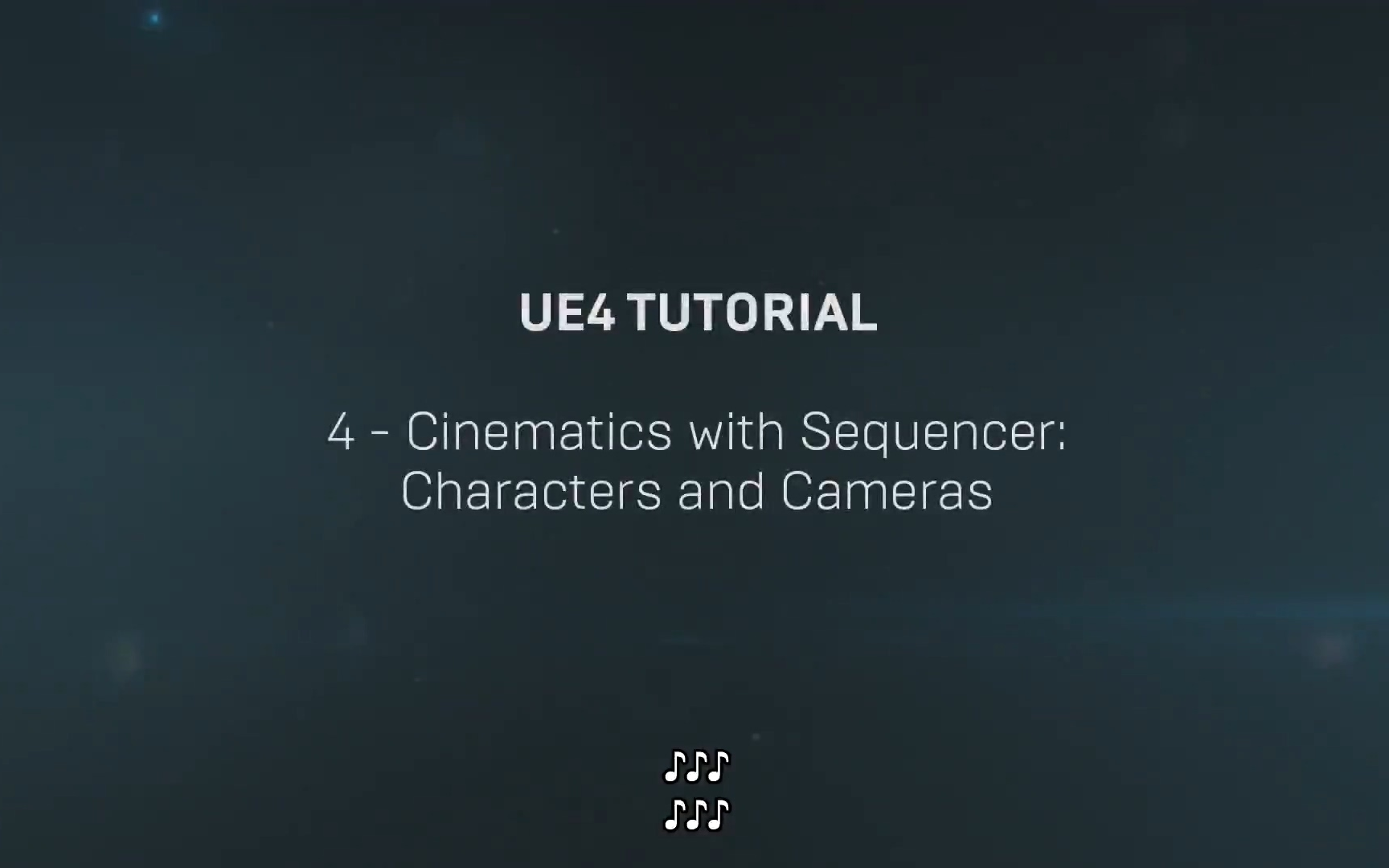 4 - Cinematics With Sequencer - Characters And Cameras_哔哩哔哩_bilibili