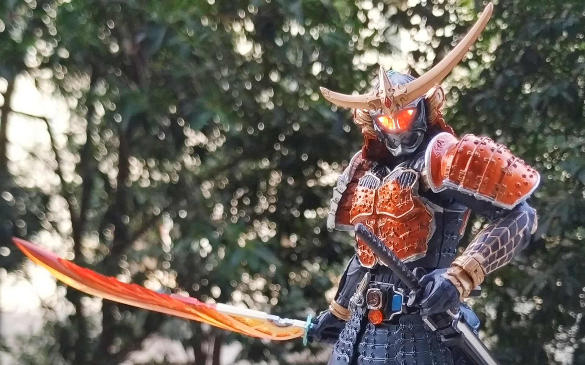 万代sic假面骑士铠武花道柳橙装测评