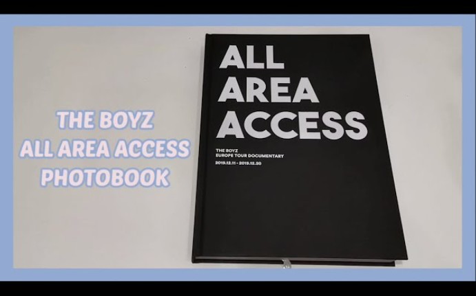 The Boyz - AAA写真集(All Area Access)Photobook开箱-哔哩哔哩