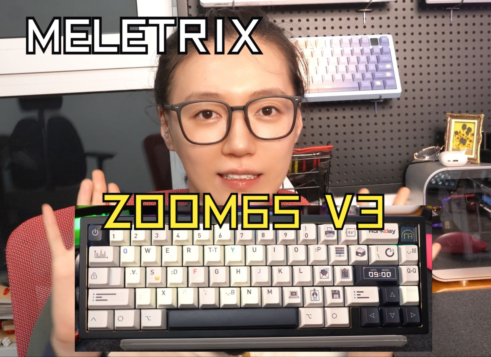 MELETRIX的ZOOM65 V3七种结构一次体验|选择恐惧症都要犯了-加个杨-加个杨-哔哩哔哩视频