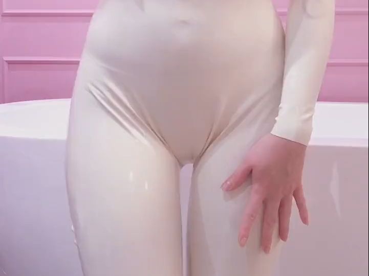 white leather jacket
