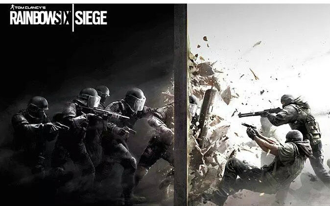 快来和土豆一起玩rainbowsix siege吧,片头欣赏
