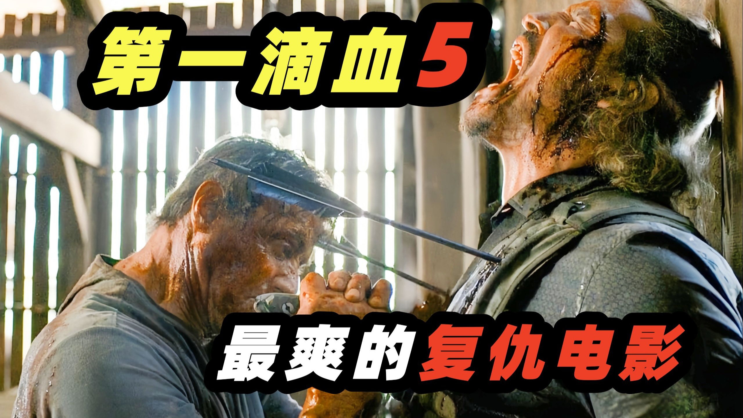 73岁退伍越战老兵，干翻一整个黑帮！史泰龙他只是老了，并不是弱了！高分惊悚动作电影《第一滴血5：最后的血》