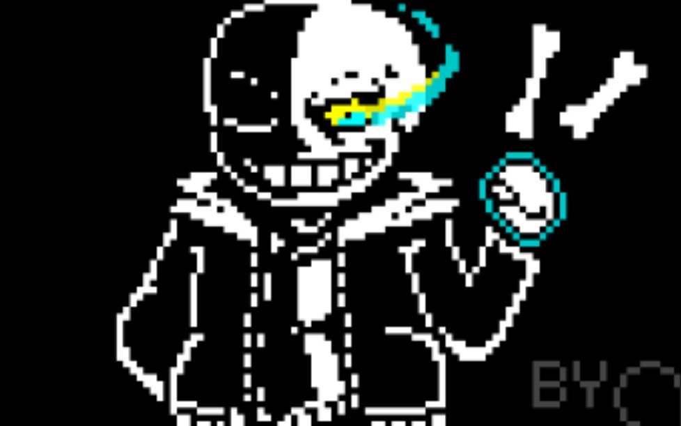 sans undertale 像素,undertale人物像素图 指绘undertalehardmodesans像素