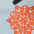 【手工剪纸】这团花，看起来复杂，其实很简单！