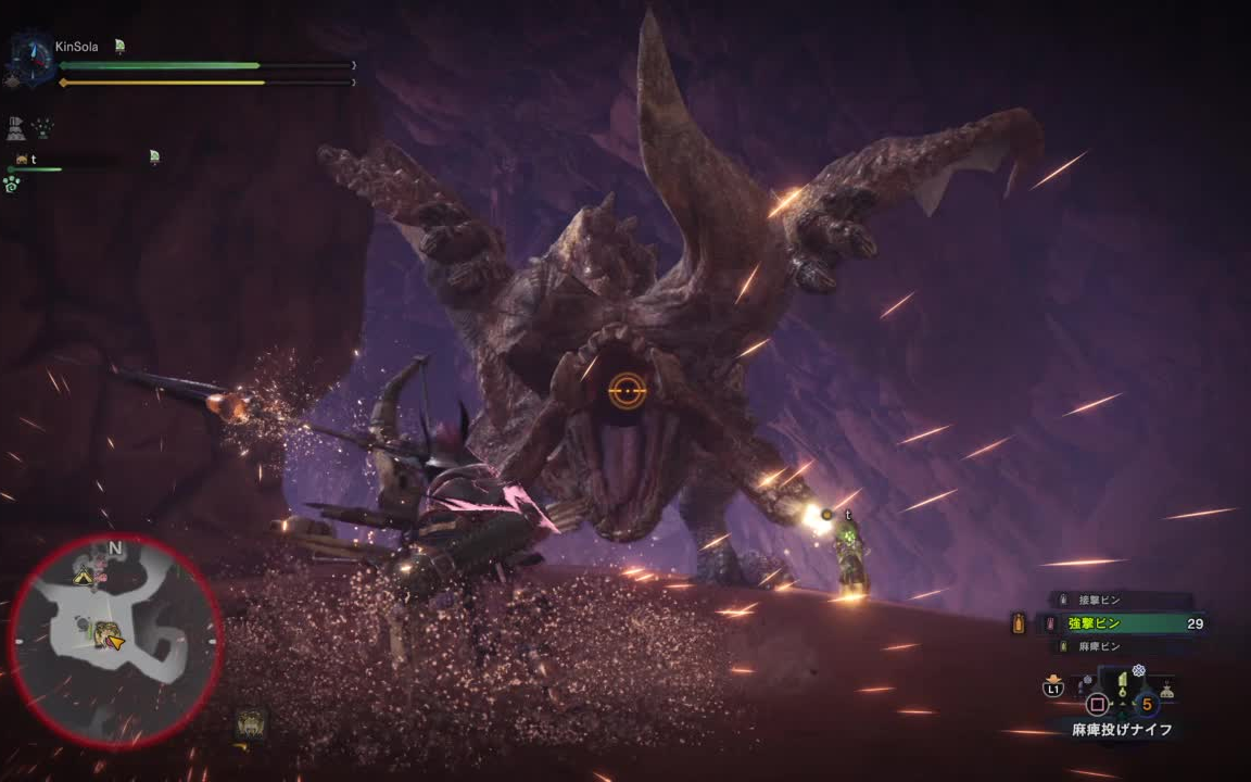 [mhw]怪物猎人世界 弓 solo角龙