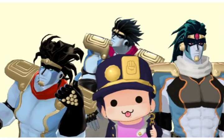 【mmd】ova白金之星中心 舞蹈合集【jojo】