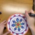 七年级 第五课《花卉与纹样》装饰碟子教学示范
