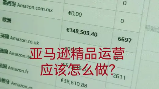 亚马逊精品运营应该怎么做呢