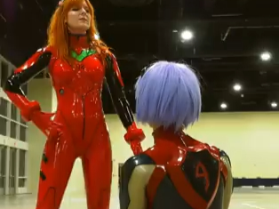 Akira and Ayakari at Comic-Con