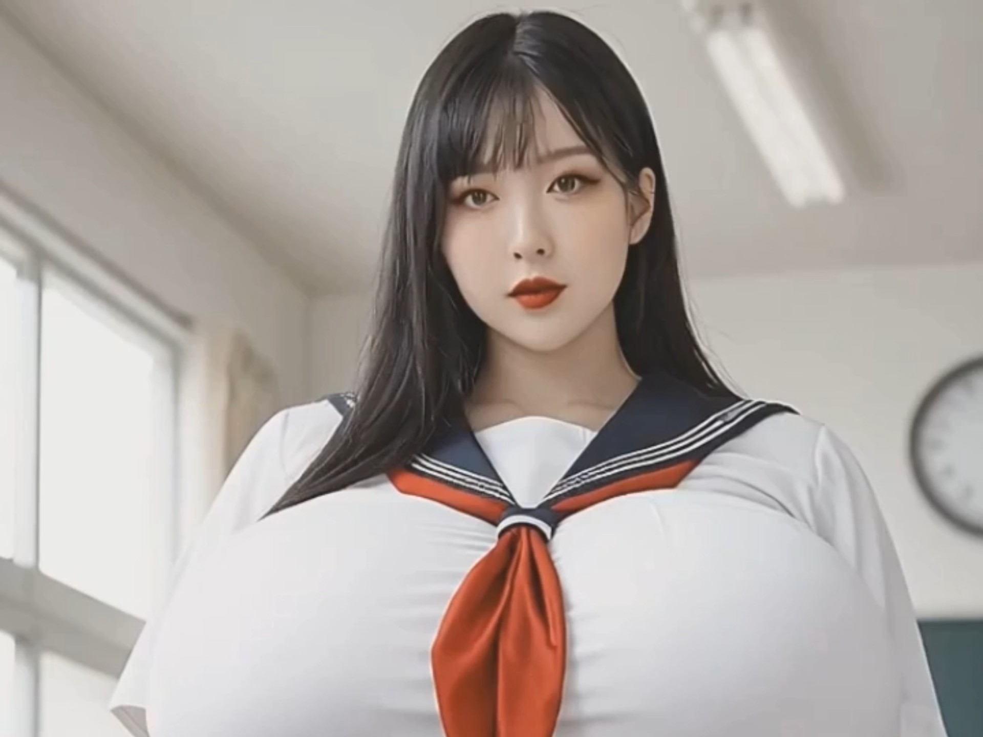 大码学妹课间操