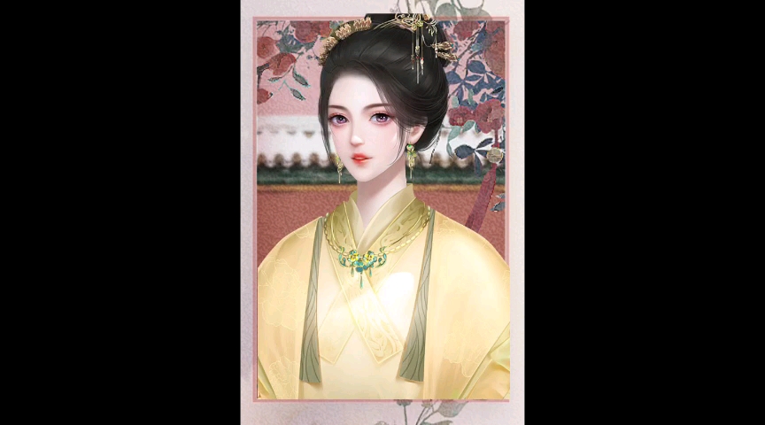 活动作品深宫曲分享主控立绘编号3640