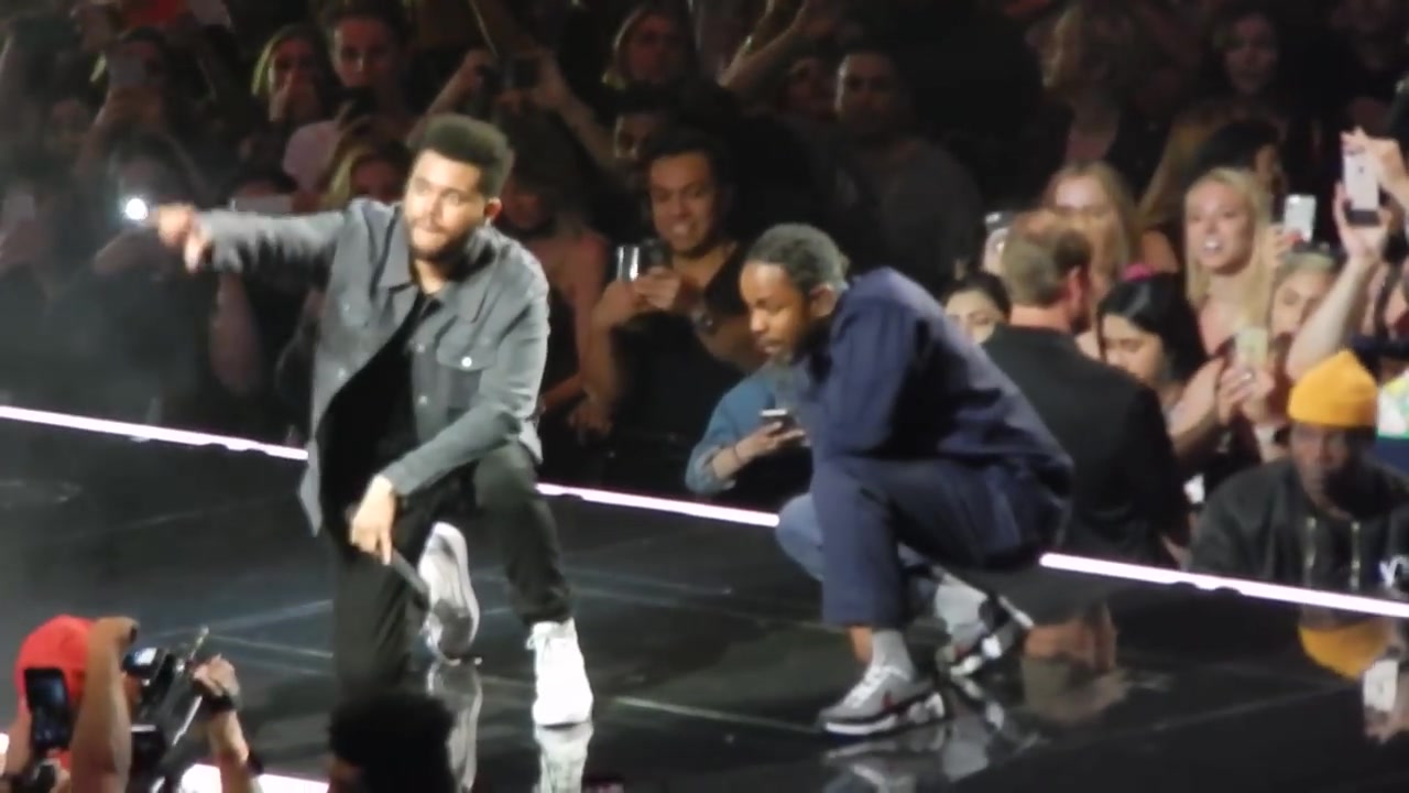 kendrick lamar身高,jcole theweeknd邀请kendricklamar喇嘛助阵sidewalkshumblela现场