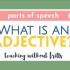 【Grammar】词性: 形容词 Parts of Speech for Kids :What is an Adject