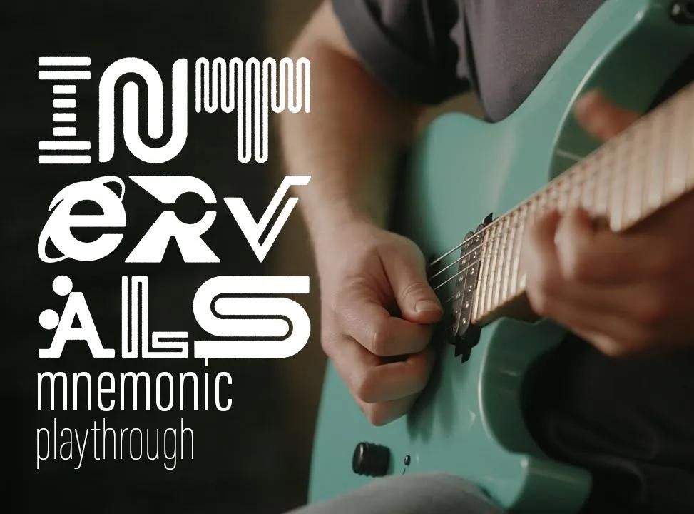 【电吉他】Intervals - Mnemonic（guitar playthrough）