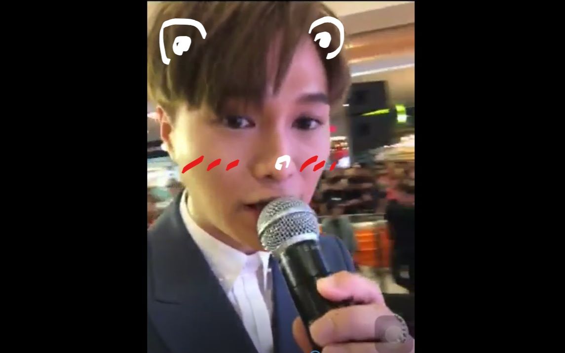 【胡鸿钧hubert】在吉隆坡的一个商场内开直播唱《到此一游》【tvb