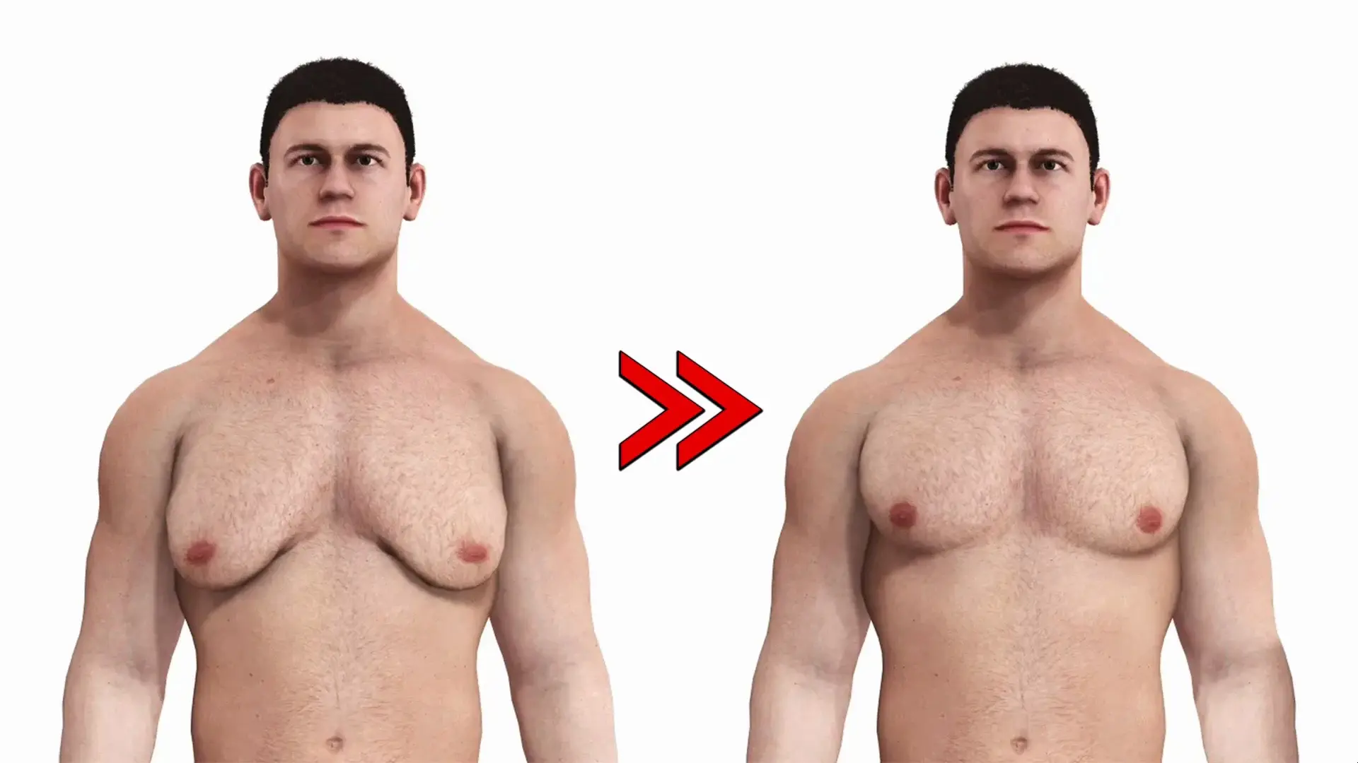 改善胸部下垂，强度小无跳跃，适合大体重