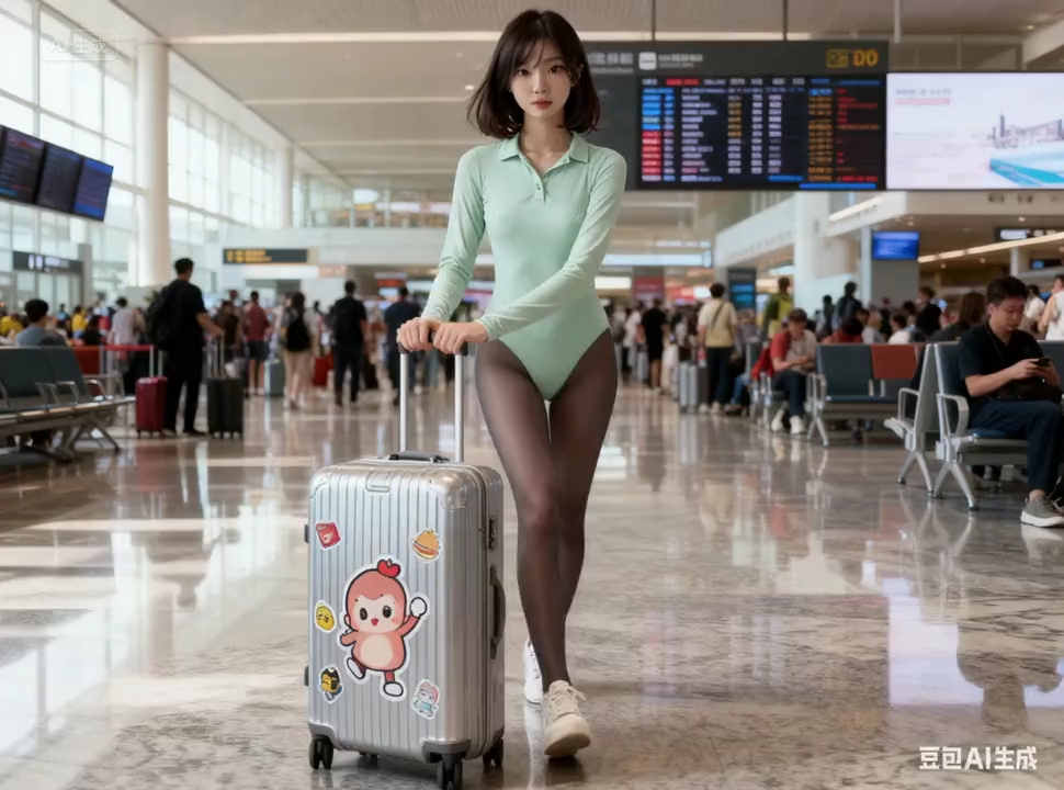 AI生成：如果舞蹈服日常穿会是啥样